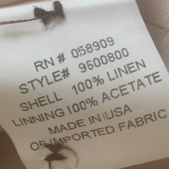 CARRIE HUTTON Linen Blazer - Picture 10 of 11